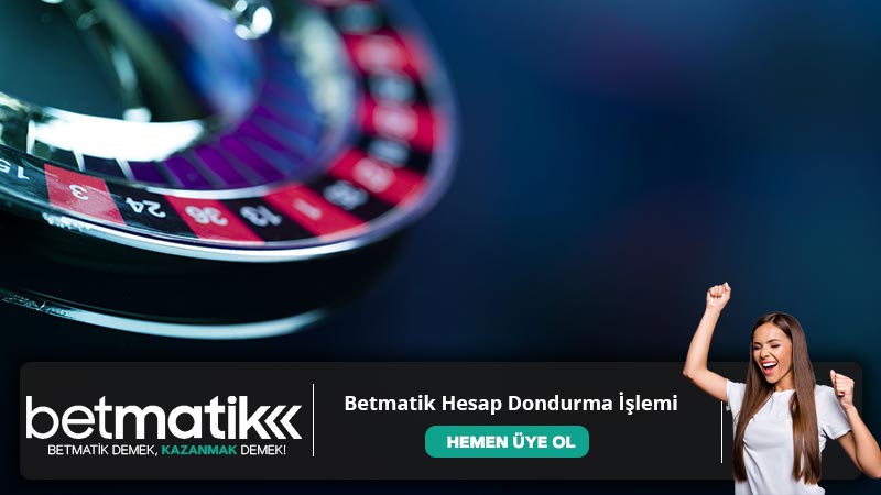 Betmatik Hesap Dondurma İşlemi